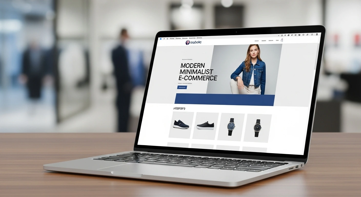 E-commerce website project with JavaScript shopping cart